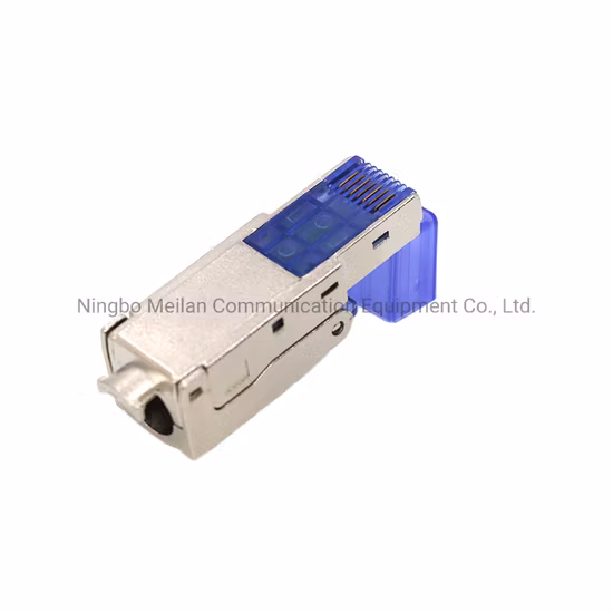 CAT6A Cat7 Cat8 STP 8p8c RJ45 Toolless Type Modular Plug
