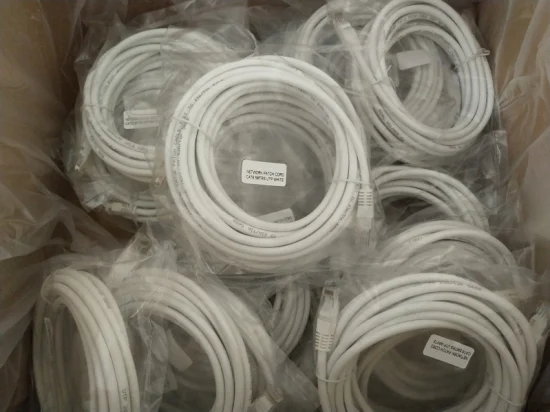 Connecteur de câble Or CAT6A Losh S/FTP Fly Leads Patch Cord