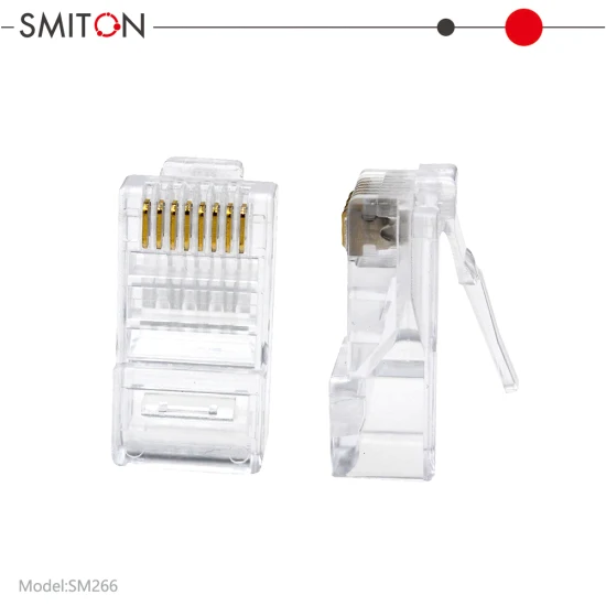 Prises modulaires RJ45 connecteur de câble réseau 8p8c connecteur RJ45 prise Cat5 CAT6 CAT6A