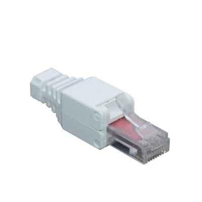 UTP Plastique Pacat5e CAT6 Cat 7 Prises RJ45 Modulaires Faciles Sans Outil