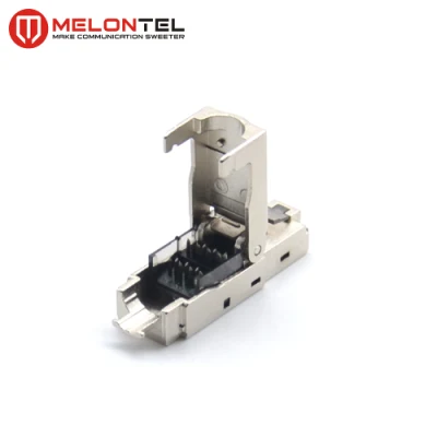 Prise modulaire RJ45 sans outil de 3um à 50um Cat5e CAT6 Cat7 STP